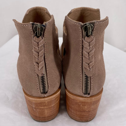 Tan W Shoe Size 8 ABLE shooties/booties