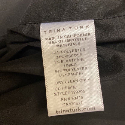 Size 4 TRINA TURK Plaid Dress