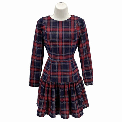 Size S ALEXA ADMOR Plaid Dress