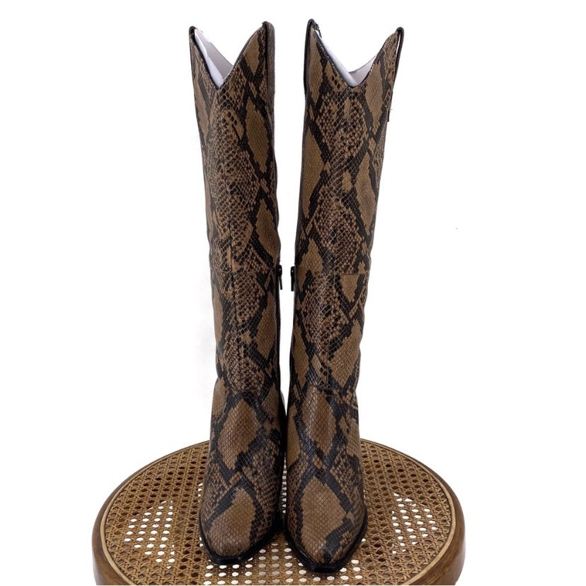 Free people outlet snakeskin boots