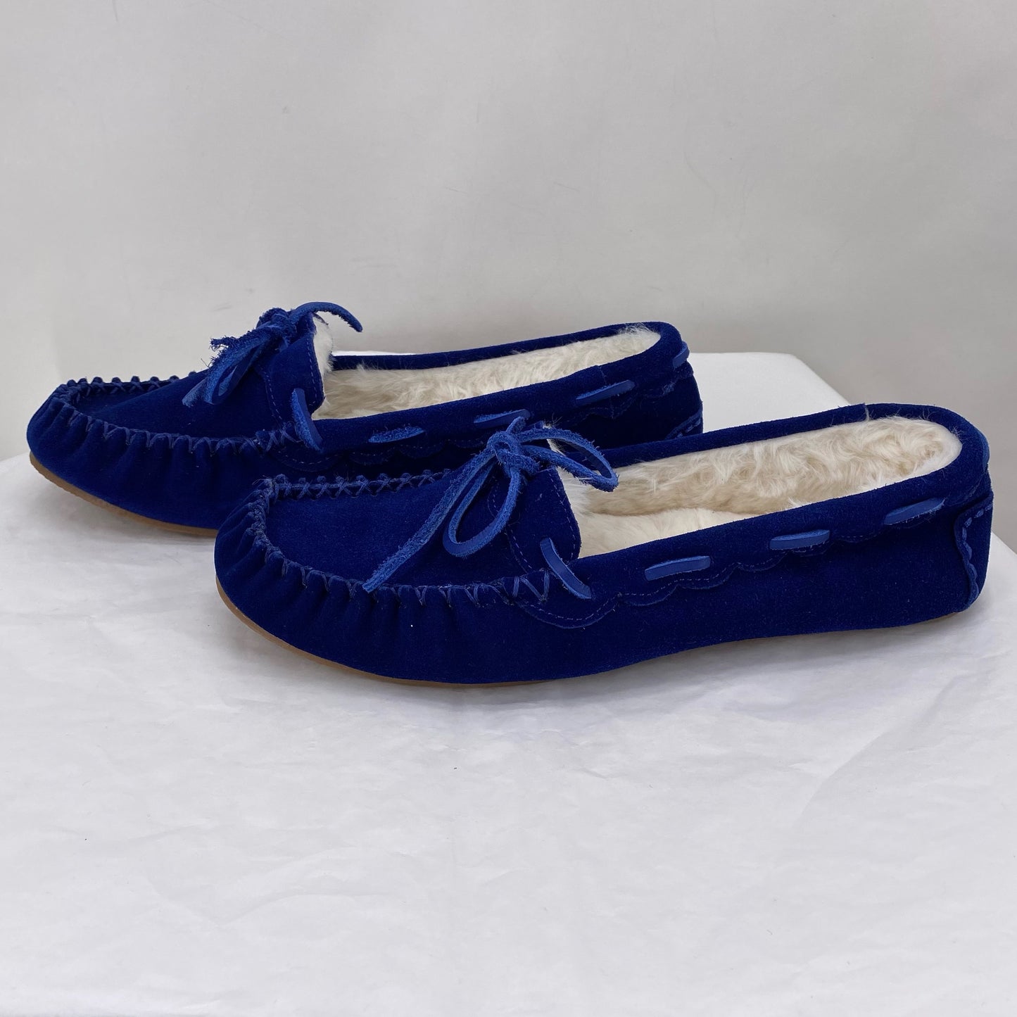 Royal Blue W Shoe Size 8 TALBOTS Loafer