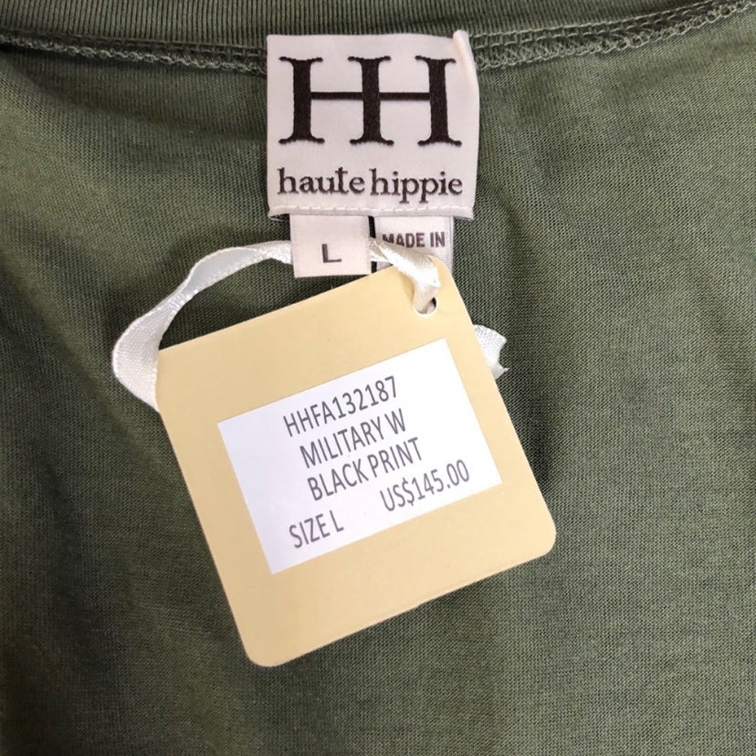 Size L HAUTE HIPPIE Knit Shirt