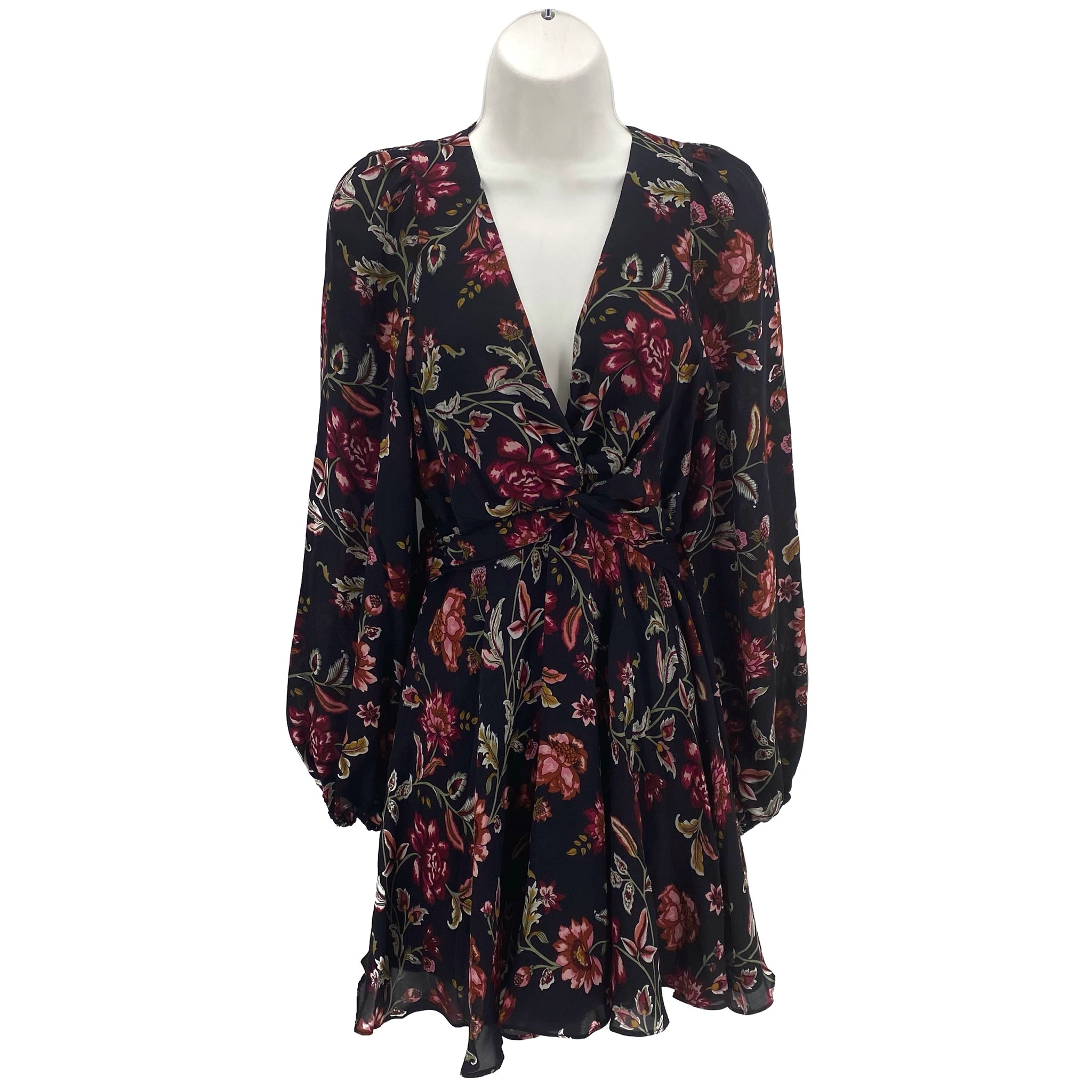 Size 4 A.L.C. Floral Silk Dress